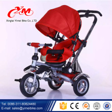 Alibaba baby tricycle children bicycle in yiwu/4 in 1 toddler tricycle for sale/three wheel bicycle for kids